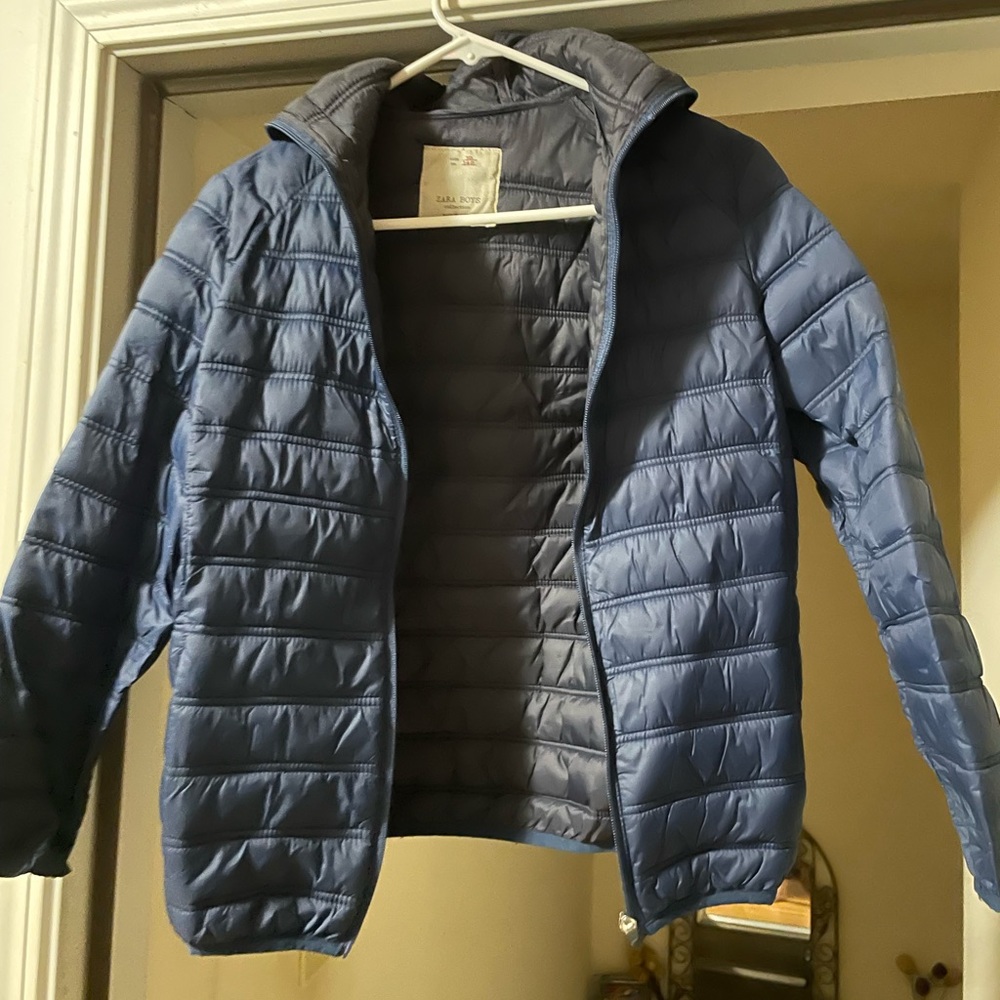 Zara Boys Navy Blue Jacket